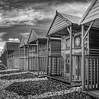 Buy canvas prints of Beach Huts at Herne Bay  by Darren Galpin