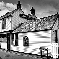 Buy canvas prints of The Old Neptune Pub, Whitstable  by Darren Galpin