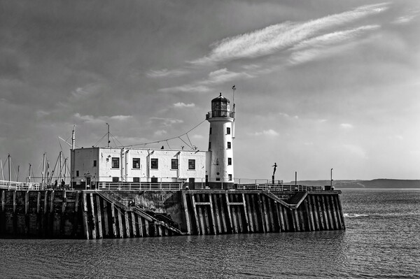 Scarborough Lighthouse  Picture Board by Darren Galpin
