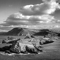 Buy canvas prints of Watermouth Cove, North Devon by Darren Galpin