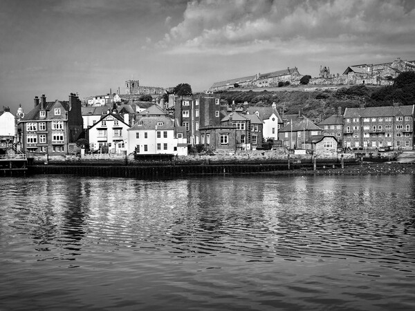 Whitby Harbour  Framed Mounted Print by Darren Galpin