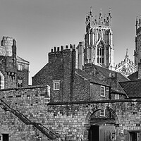 Buy canvas prints of Bootham Bar and York Minster by Darren Galpin