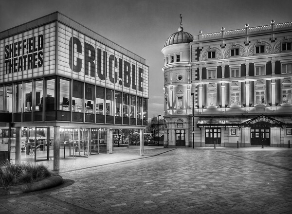 Crucible & Lyceum Theatres, Sheffield    Picture Board by Darren Galpin