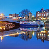 Buy canvas prints of Lendal Bridge and Tower  by Darren Galpin