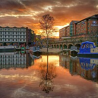 Buy canvas prints of Victoria Quays Sheffield  by Darren Galpin