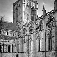 Buy canvas prints of Central Tower, York Minster by Darren Galpin
