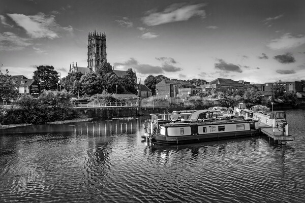 Doncaster Wharf and Minster   Picture Board by Darren Galpin