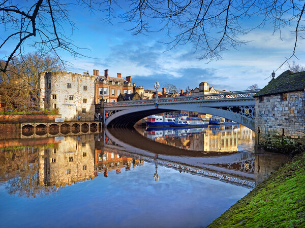 Lendal Tower and Bridge York Picture Board by Darren Galpin
