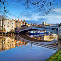 Buy canvas prints of Lendal Tower and Bridge York by Darren Galpin
