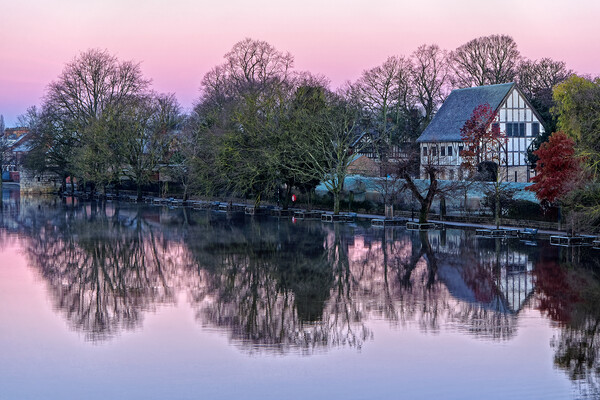 Morning Light on The River Ouse, York Picture Board by Darren Galpin