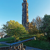Buy canvas prints of Nelson Monument, Edinburgh by Darren Galpin