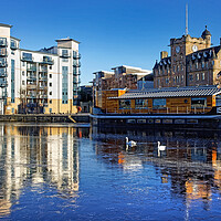 Buy canvas prints of The Shore Leith by Darren Galpin