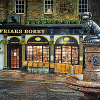 Buy canvas prints of Greyfriars Bobby Edinburgh  by Darren Galpin