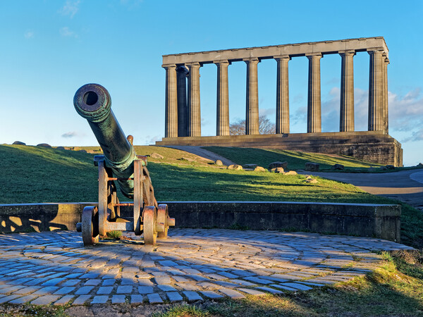 National Monument of Scotland Edinburgh Picture Board by Darren Galpin