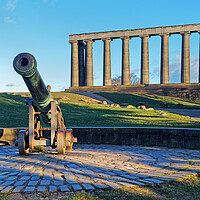Buy canvas prints of National Monument of Scotland Edinburgh by Darren Galpin