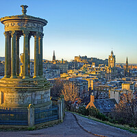 Buy canvas prints of Edinburgh from Calton Hill by Darren Galpin