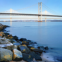 Buy canvas prints of Forth Road Bridge and Queensferry Crossing by Darren Galpin
