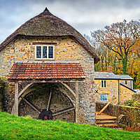 Buy canvas prints of Uplyme Mill, Dorset by Darren Galpin