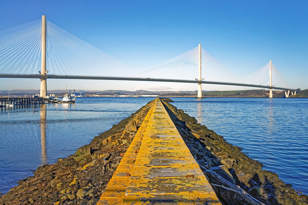 The Queensferry Crossing Picture Board by Darren Galpin