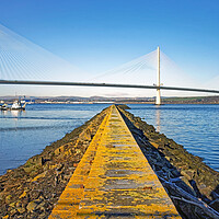 Buy canvas prints of The Queensferry Crossing by Darren Galpin