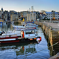 Buy canvas prints of South Queensferry Harbour by Darren Galpin