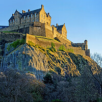 Buy canvas prints of Edinburgh Castle Panorama  by Darren Galpin