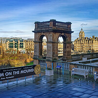 Buy canvas prints of Edinburgh, Museum on the Mound View by Darren Galpin