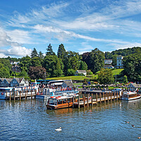 Buy canvas prints of Bowness on Windermere by Darren Galpin