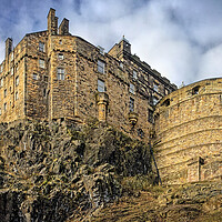 Buy canvas prints of Edinburgh Castle by Darren Galpin