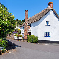Buy canvas prints of Minehead Cottage Somerset by Darren Galpin