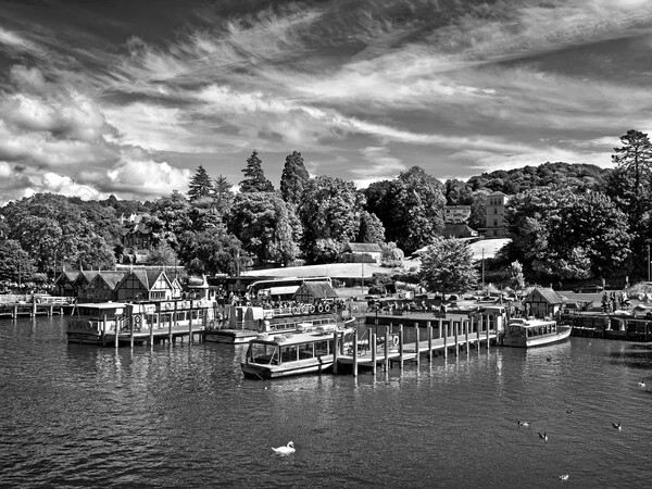 Bowness on Windermere Picture Board by Darren Galpin