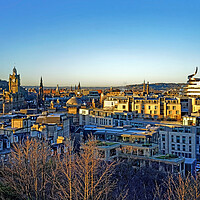Buy canvas prints of Edinburgh Skyline by Darren Galpin