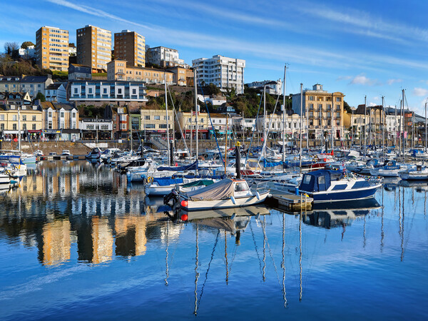 Torquay Harbour   Picture Board by Darren Galpin