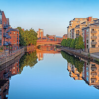 Buy canvas prints of Leeds River Aire by Darren Galpin