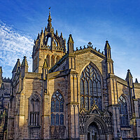 Buy canvas prints of Edinburgh St Giles Cathedral by Darren Galpin