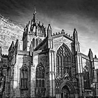 Buy canvas prints of Edinburgh St Giles Cathedral by Darren Galpin