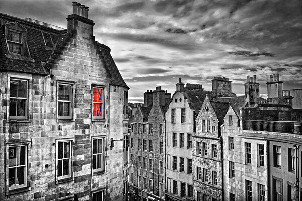 Edinburgh Victoria Street Picture Board by Darren Galpin