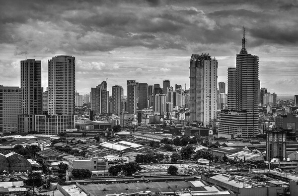 Makati Skyline  Picture Board by Darren Galpin