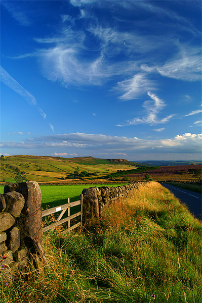 View Towards Over Owler Tor & Millstone Edge Picture Board by Darren Galpin