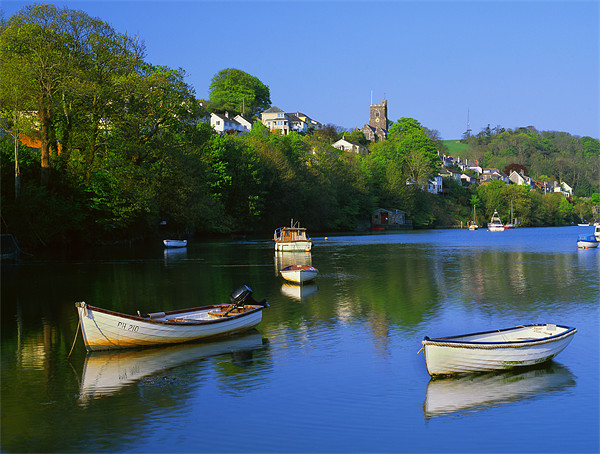 Noss Mayo & River Yealm Picture Board by Darren Galpin