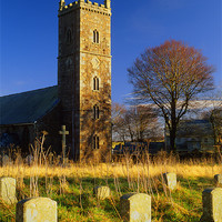Buy canvas prints of St Michael & All Angels Church, Princetown by Darren Galpin