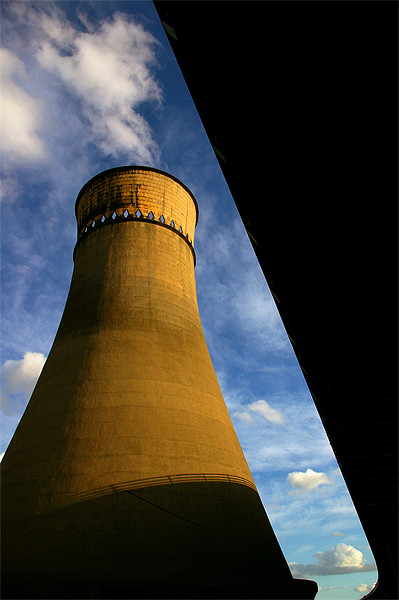 Tinsley Cooling Tower & M1 Picture Board by Darren Galpin