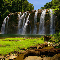 Buy canvas prints of Tinuy-an Falls,Mindanao,Philippines by Darren Galpin