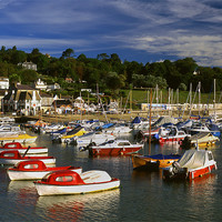 Buy canvas prints of Lyme Regis Harbour by Darren Galpin