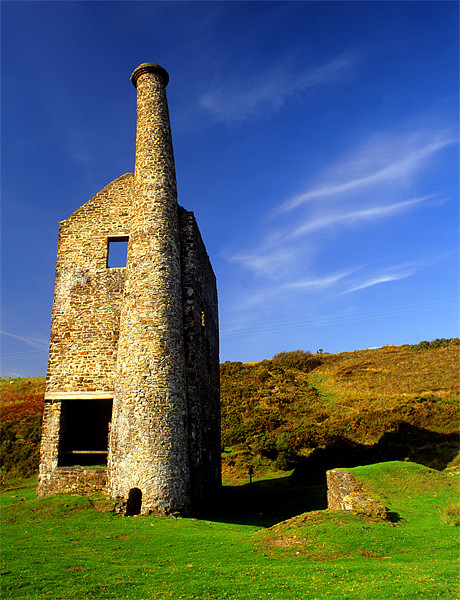 Wheal Betsy,Dartmoor Picture Board by Darren Galpin