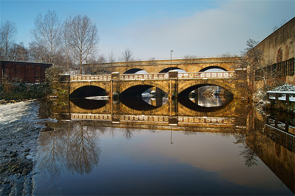 Norfolk Bridge & River Don, Sheffield Picture Board by Darren Galpin