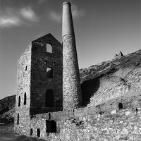 Buy canvas prints of Wheal Coates Engine House, Cornwall by Darren Galpin