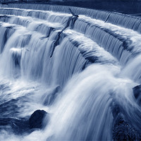 Buy canvas prints of River Wye at Monsal Dale by Darren Galpin