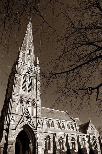 St Johns Church, Ranmoor, Sheffield Picture Board by Darren Galpin