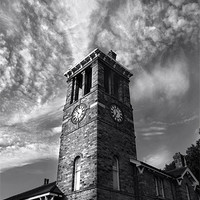 Buy canvas prints of Firth Park Clock Tower, Sheffield by Darren Galpin